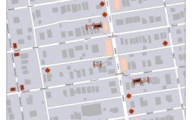 7th Street road closure map from Kiowa to Kickapoo streets