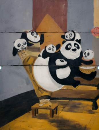 Kung Fu Panda Art